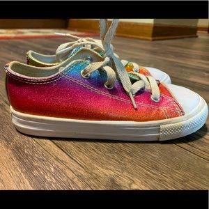 Rainbow Converse Toddler size 10